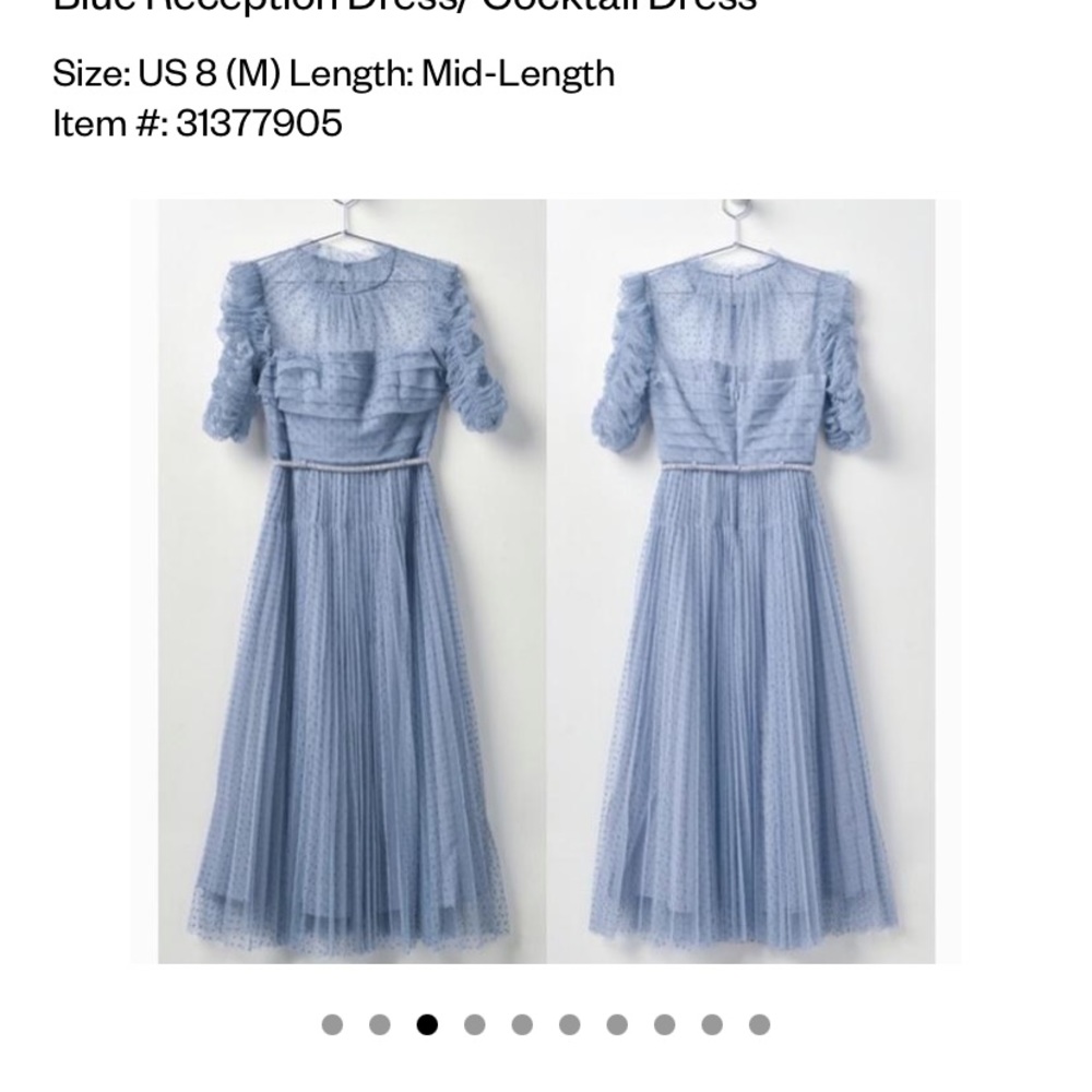 Beautiful blue gown